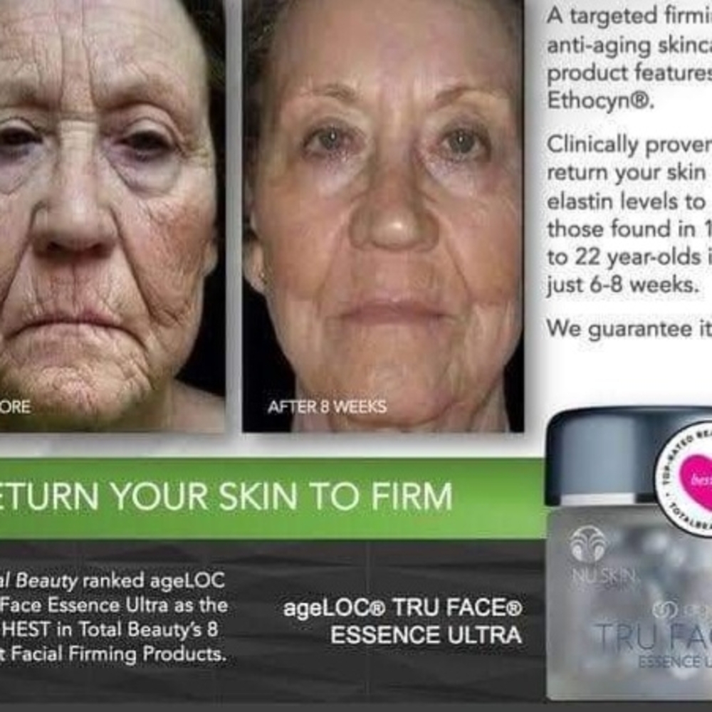 "Botox Beads "  ageLOC Tru Face Essence Ultra